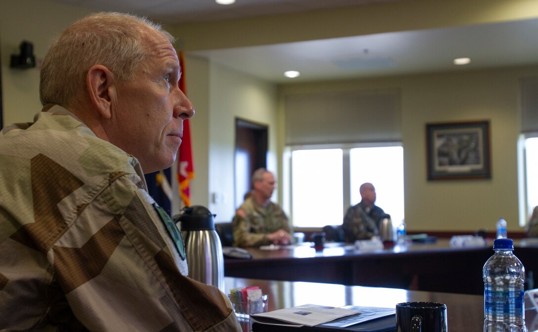 Foreign Military Attachés Visit Marshall Hall