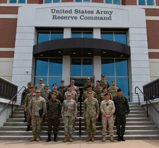 Foreign Military Attachés Visit Marshall Hall