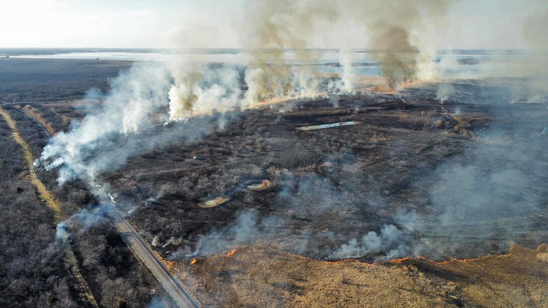 Lewisville Prescribed Burn