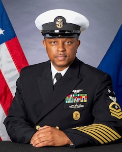 Potrait photo of senior chief miles gray