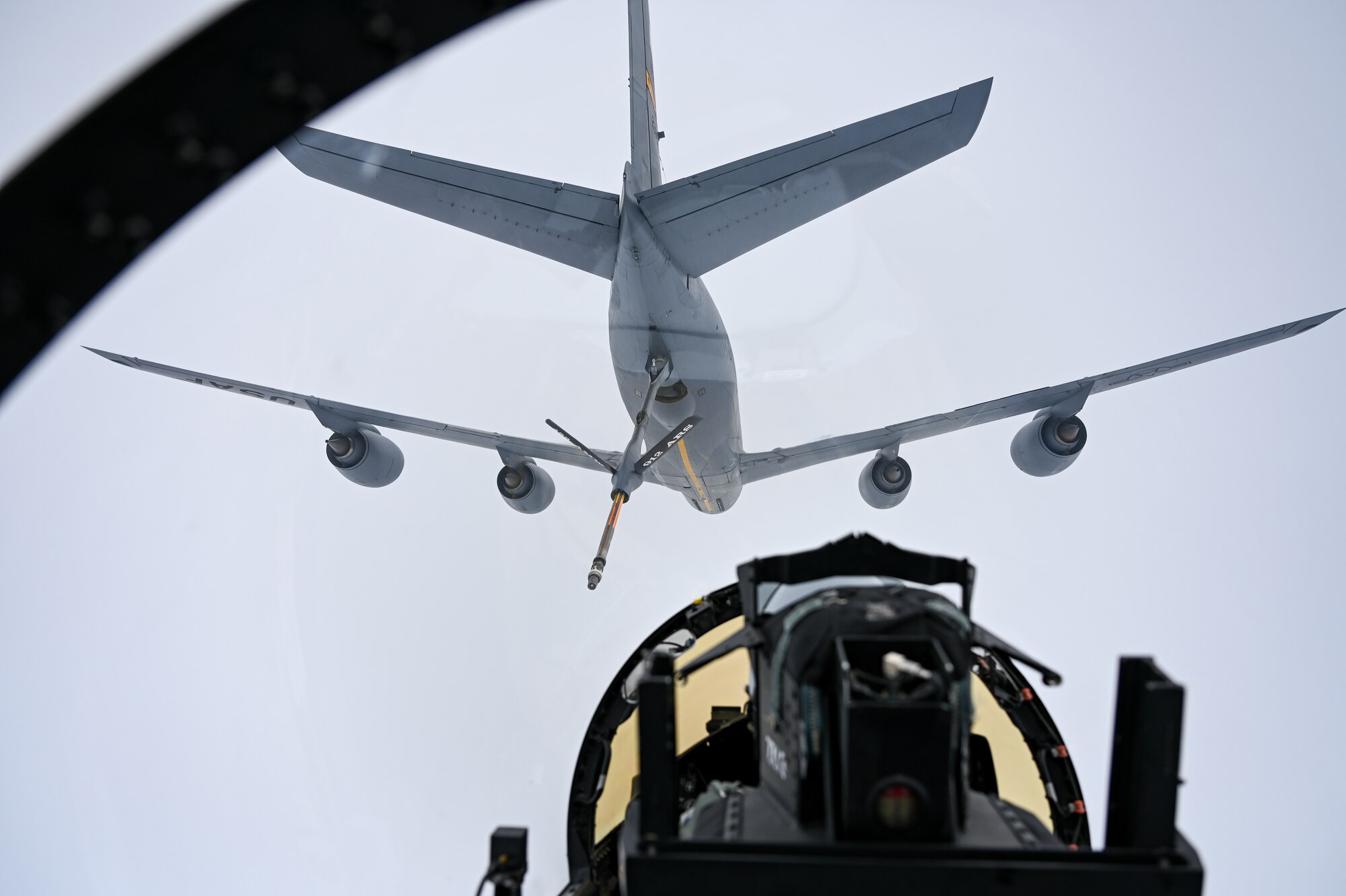 Photo of a U.S. Air Force KC-135 Stratotanker.