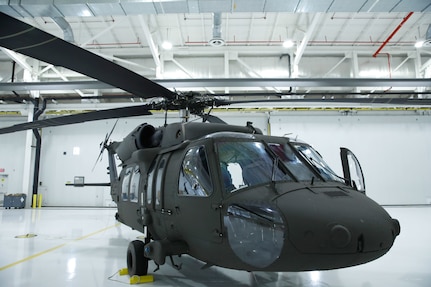 UH-60M Blackhawk Helicopter introduced in Missouri.