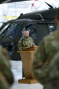 UH-60M Blackhawk Helicopter introduced in Missouri.