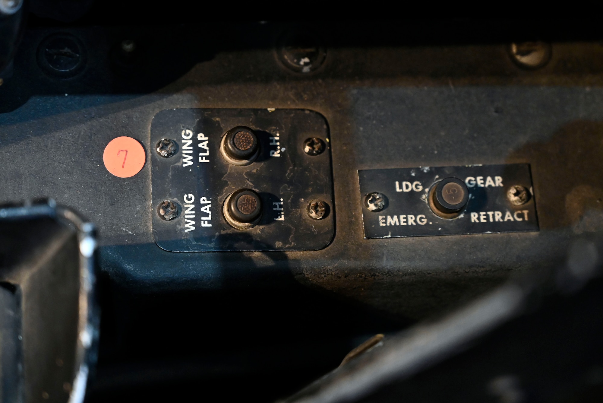 North American F-86A Sabre cockpit view