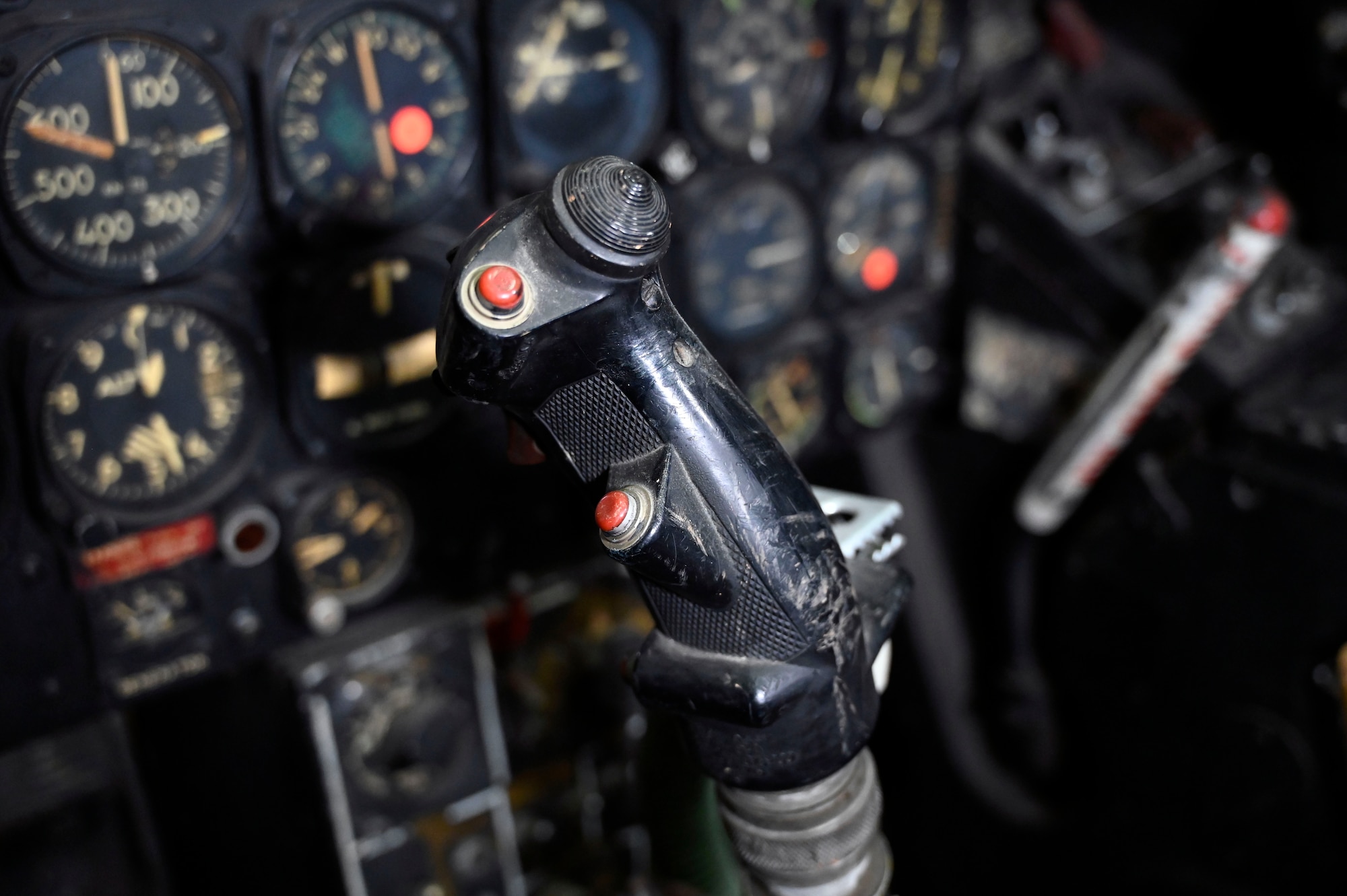 North American F-86A Sabre cockpit view