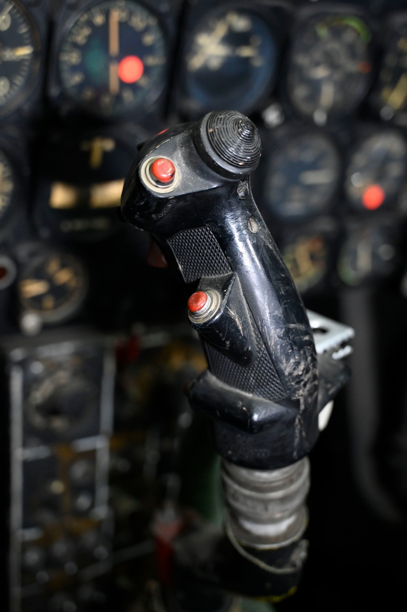 North American F-86A Sabre cockpit view