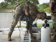 Soldiers from the West Virginia National Guard’s 115th Engineer Company, 1092nd Engineer Battalion, recently arrived in Flores, Guatemala, to support Operation Resolute Sentinel 22. They will work on building a school before rotating out in two weeks, to be replaced by another engineer company.