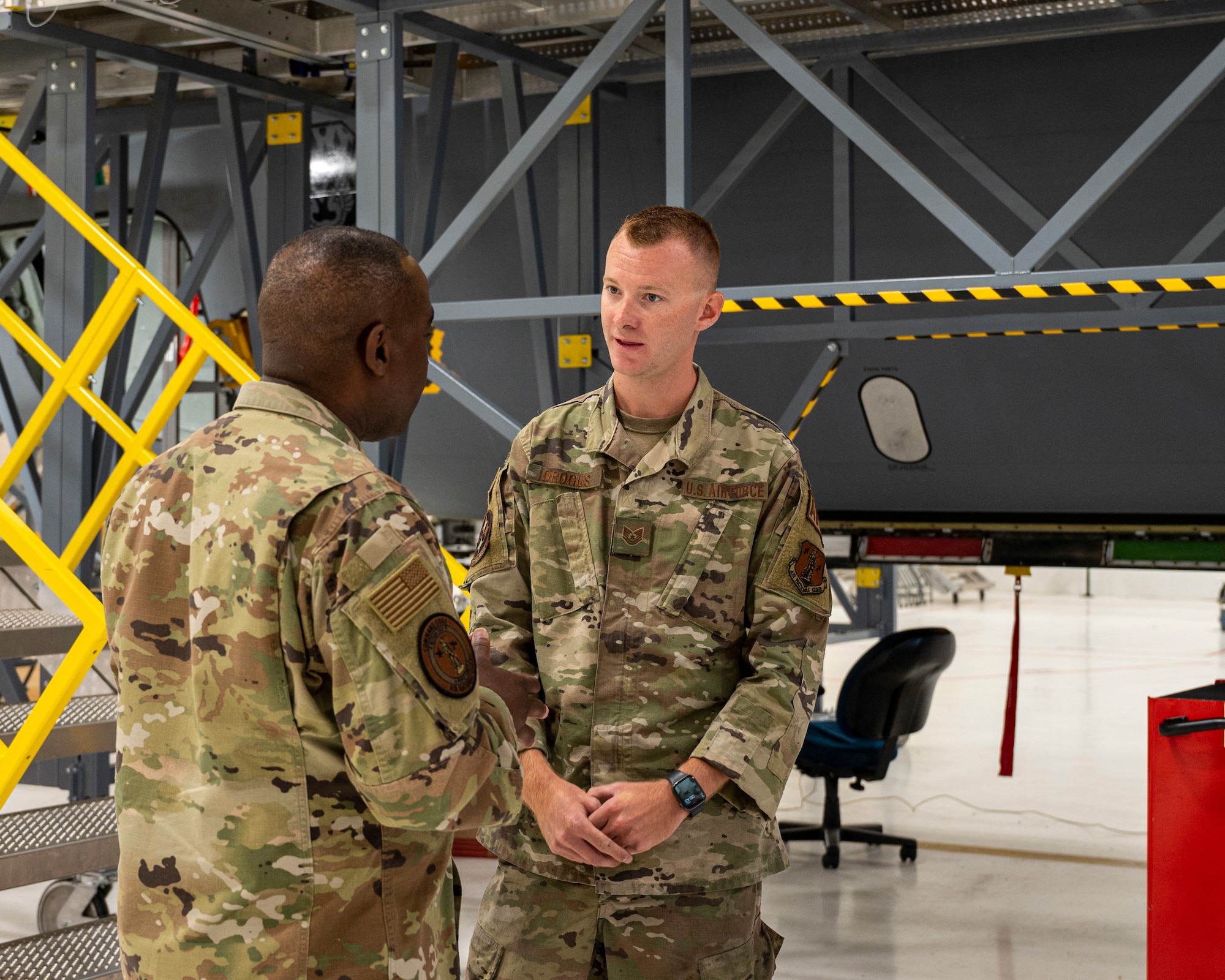 Hearing Our Airmen: Command Chief of the Air National Guard Visited the ...