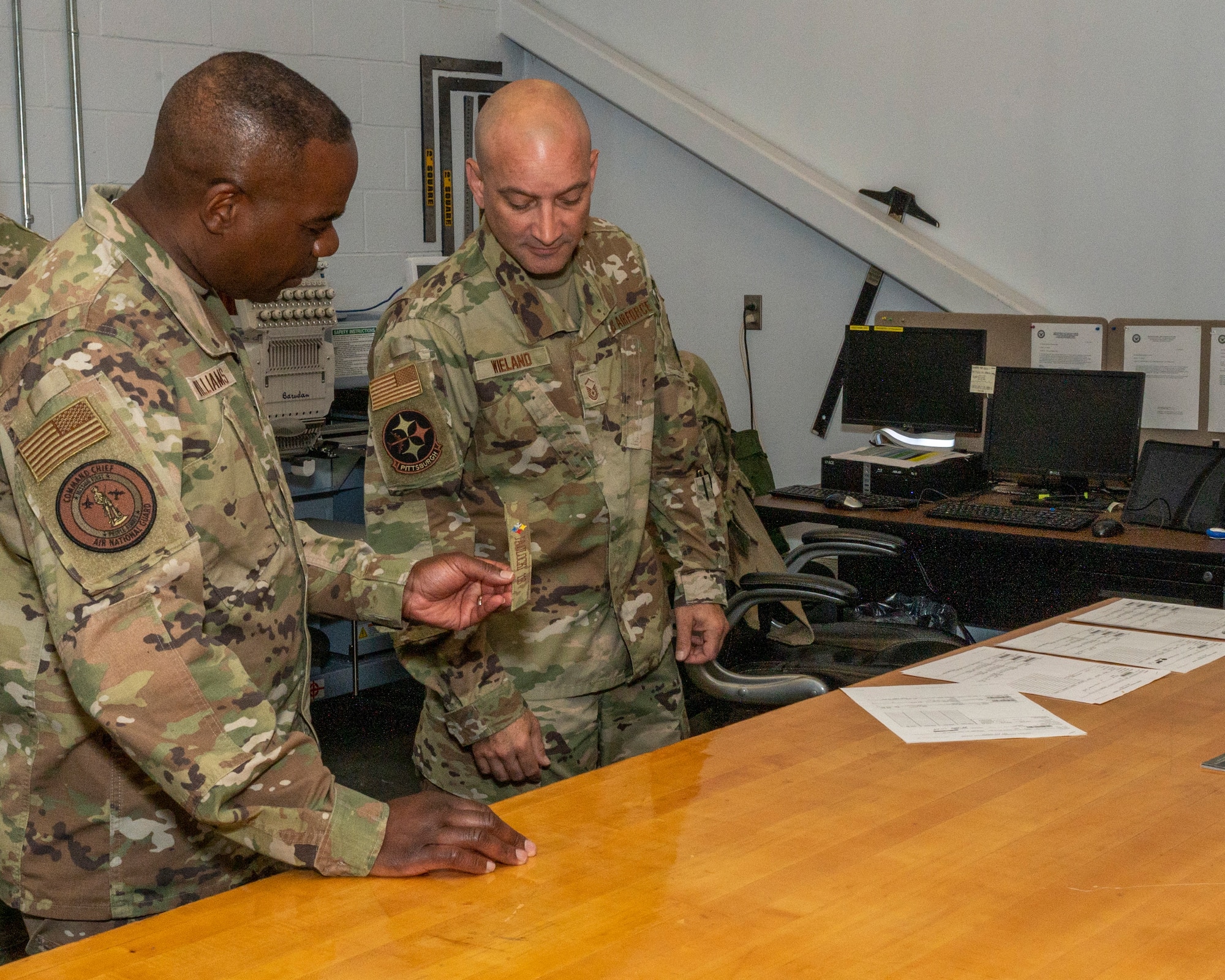 ANG CCM with 171st Guardsmen