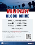 The need for blood is urgent! This is your chance to save the life of a military member. The Armed Services Blood Program is in need of all blood types.