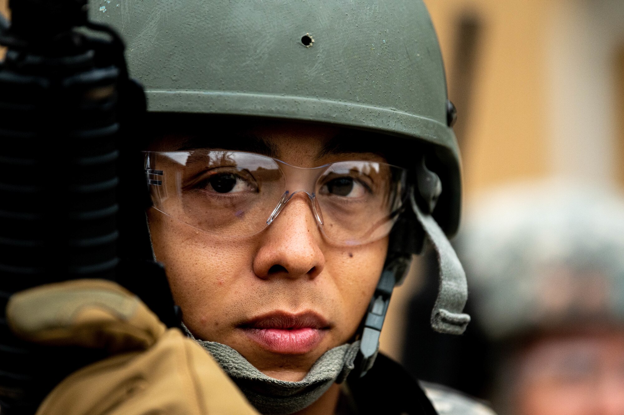 Airmen train