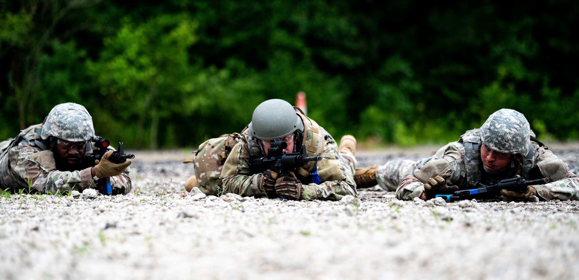 Airmen train