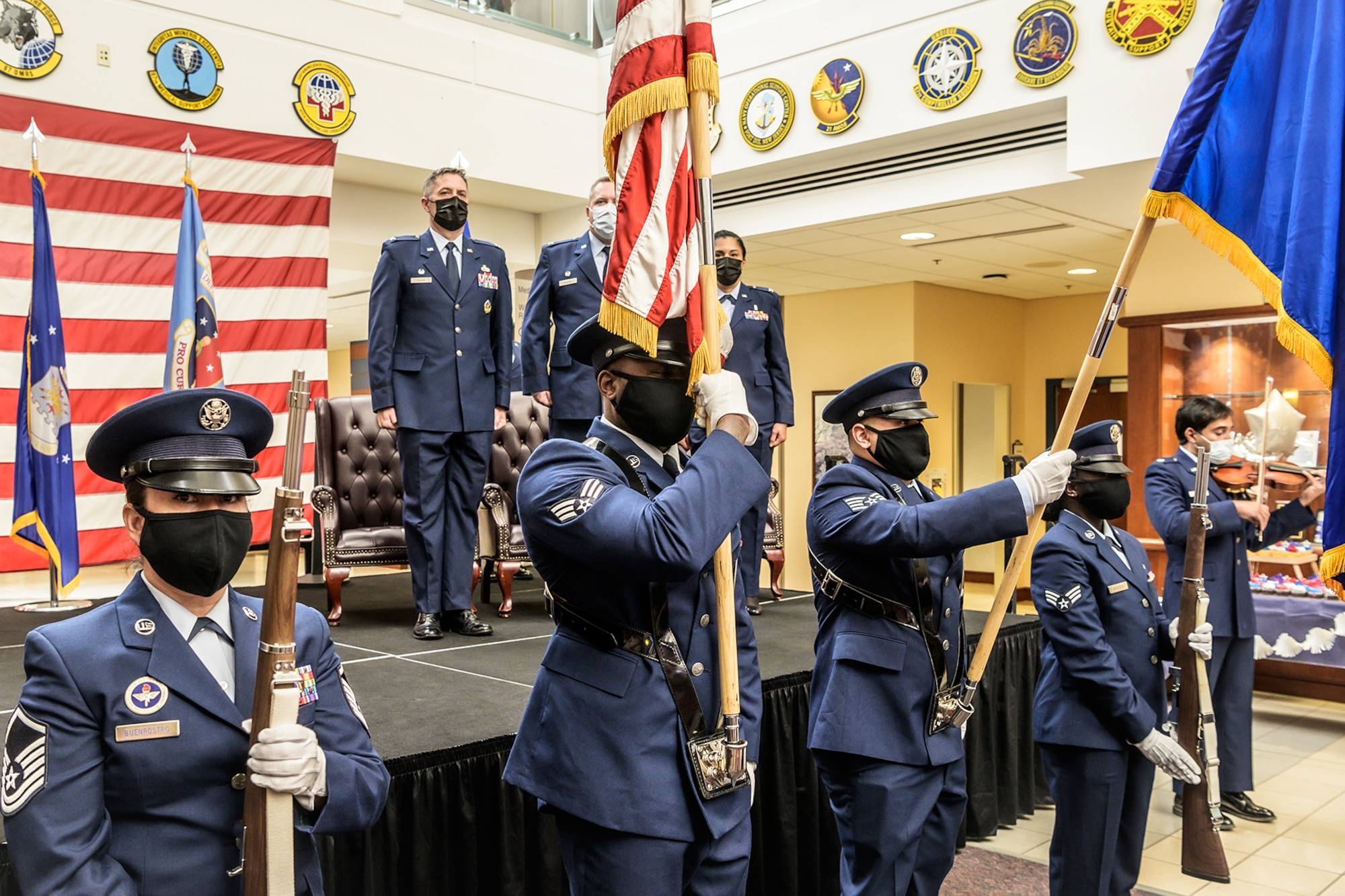 photo of 87th Medical Group Change of Command