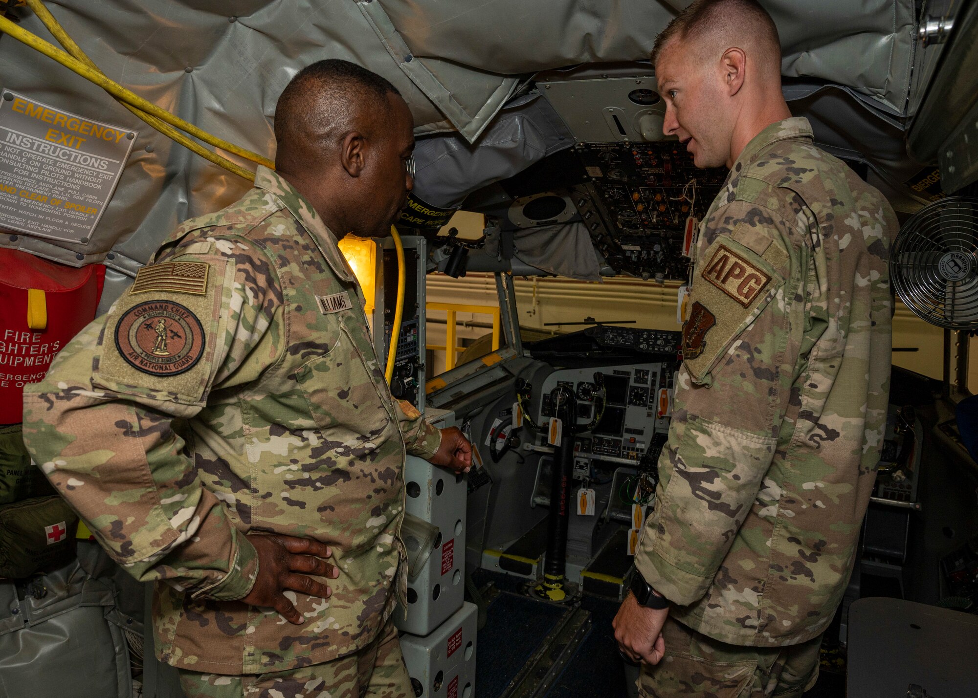 ANG CCM with 171st Guardsmen