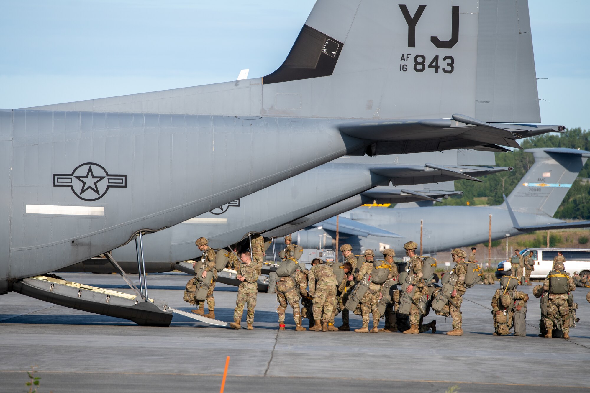 Soldiers and Airmen conduct joint operations as part of RED FLAG-Alaksa 22-2