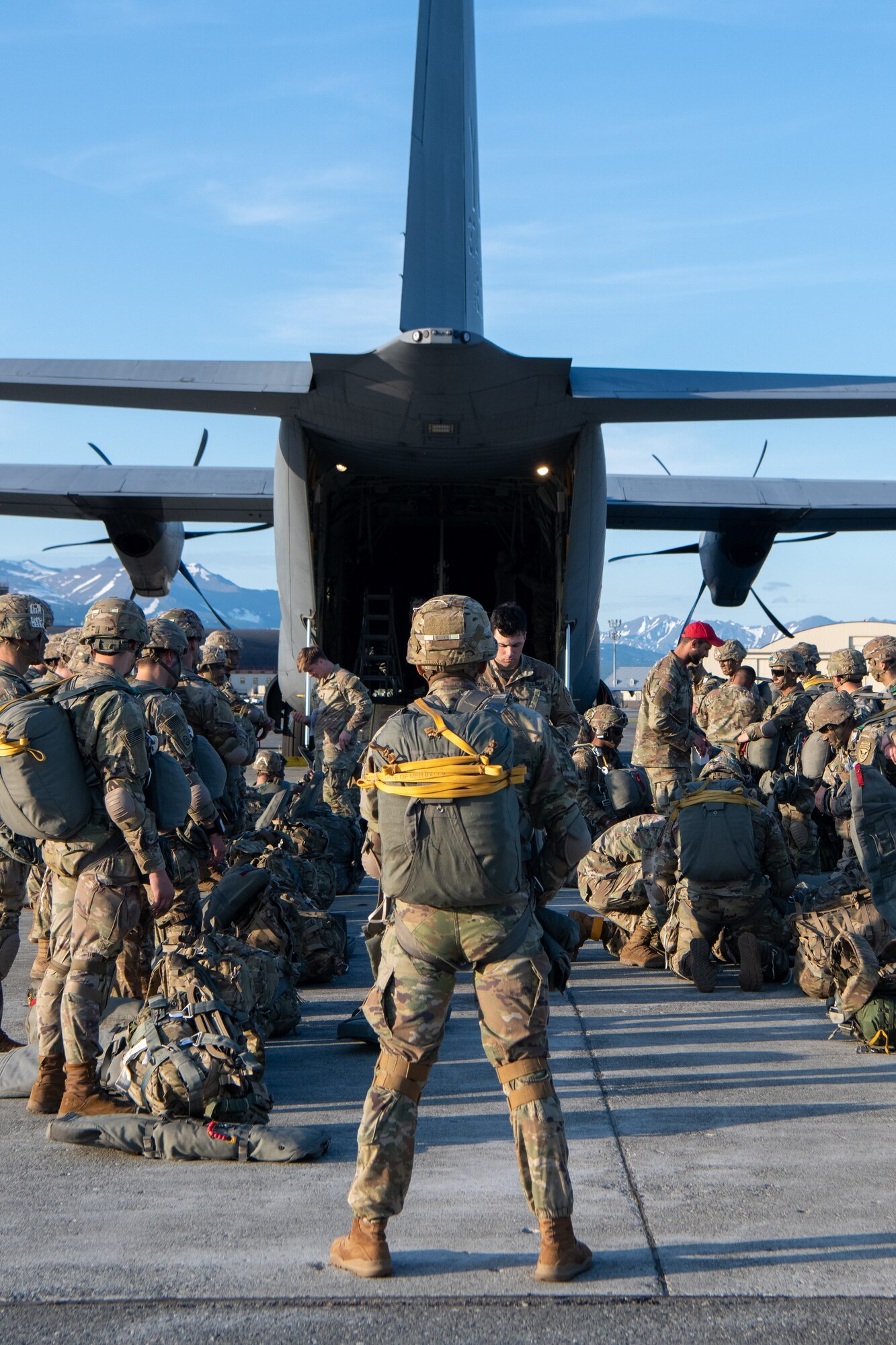 Soldiers and Airmen conduct joint operations as part of RED FLAG-Alaksa 22-2