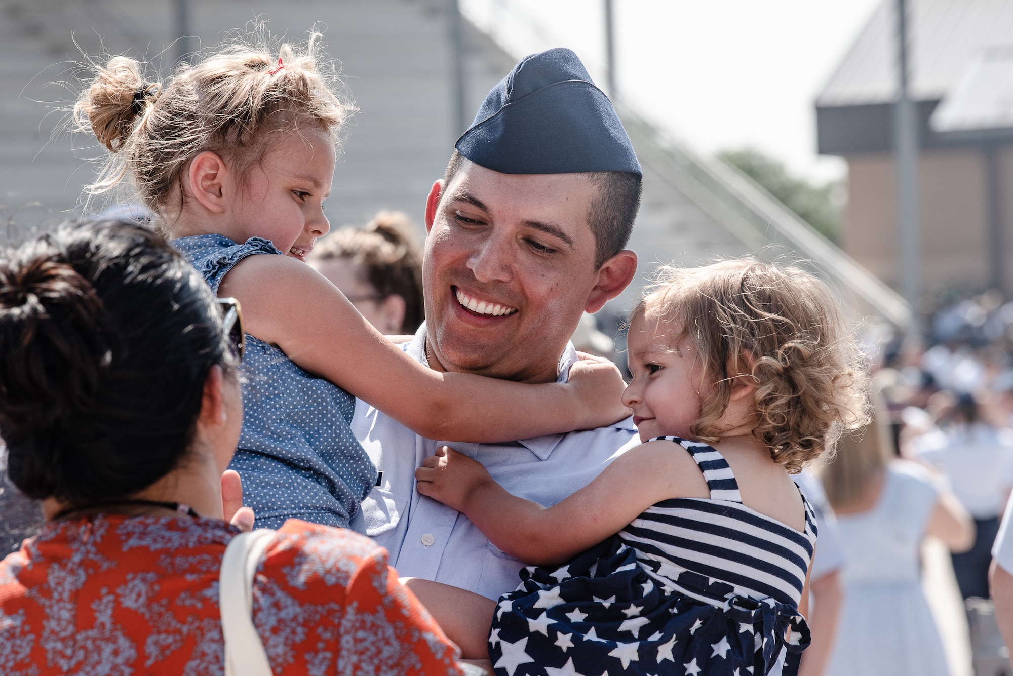 More than 600 Airmen assigned to the 433rd Training Squadron graduated from Basic Military Training at Joint Base San Antonio-Lackland, Texas, June 8-9 2022,