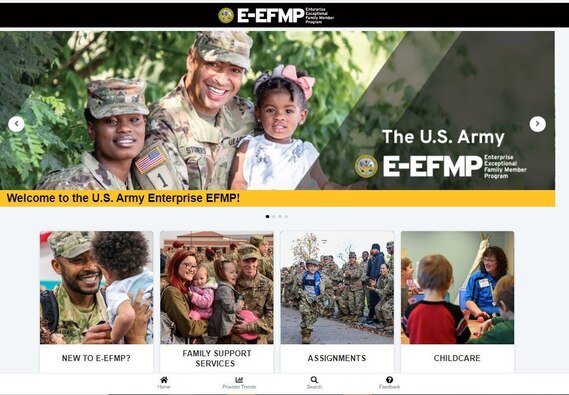 Army Enterprise Exceptional Family Member