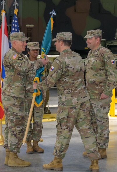 Responsible for two of five Army Prepositioned Stocks-2 sites in Europe, Army Field Support Battalion-Benelux Commander Lt. Col. Aaron Jones played a significant role in these efforts, but on June 16 Jones completed his final mission with the battalion.