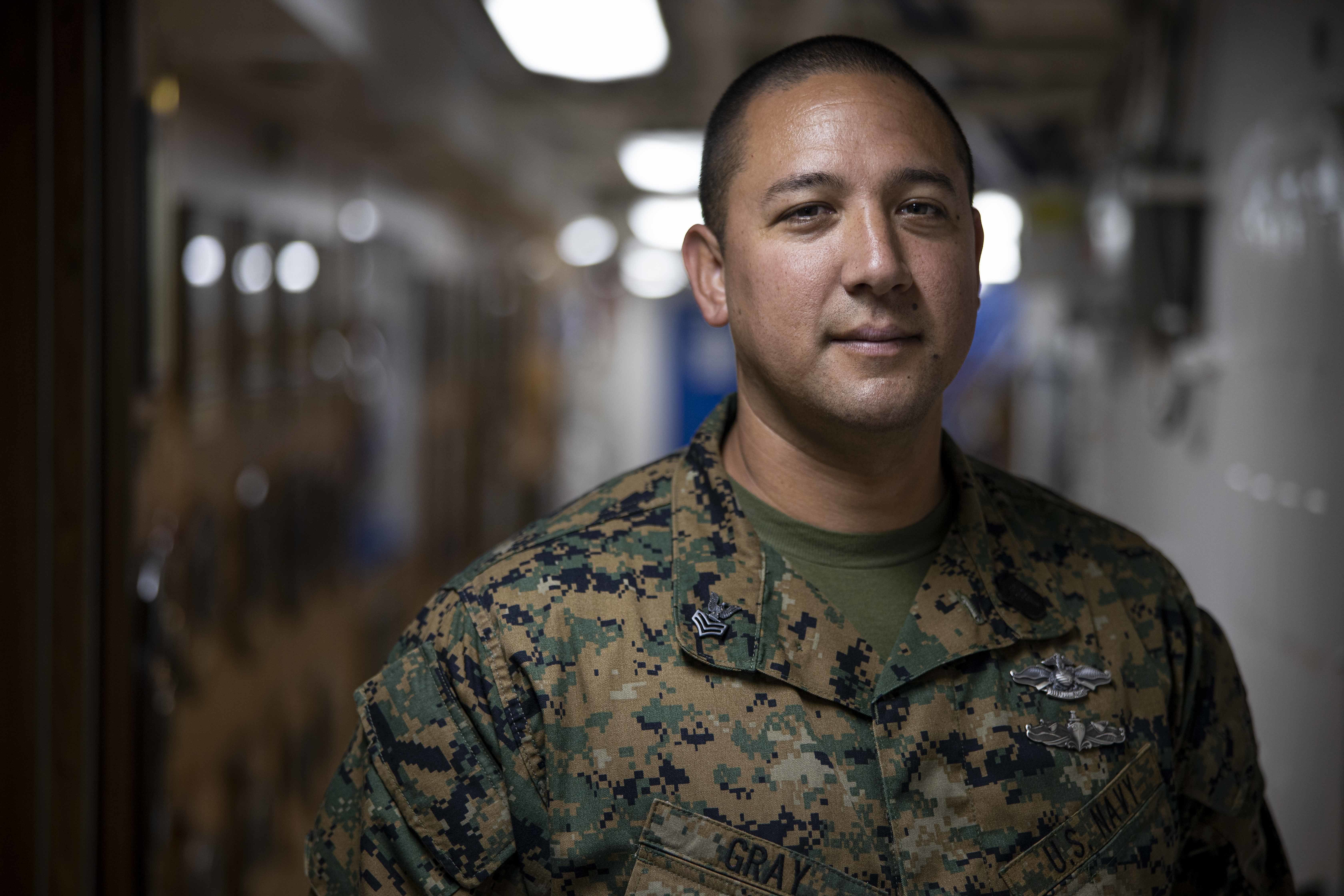 Navy Fmf Corpsman In Afghanistan