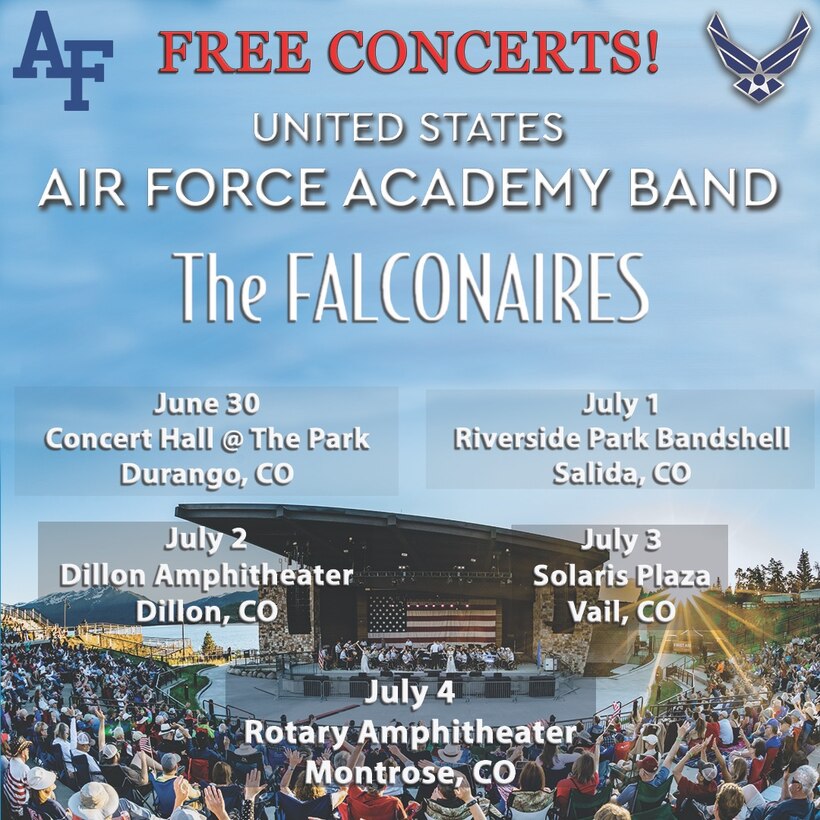 Falconaires July 2022 Tour Poster