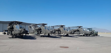 Utah National Guard ships AH-64D Apaches to Morocco for African Lion 22