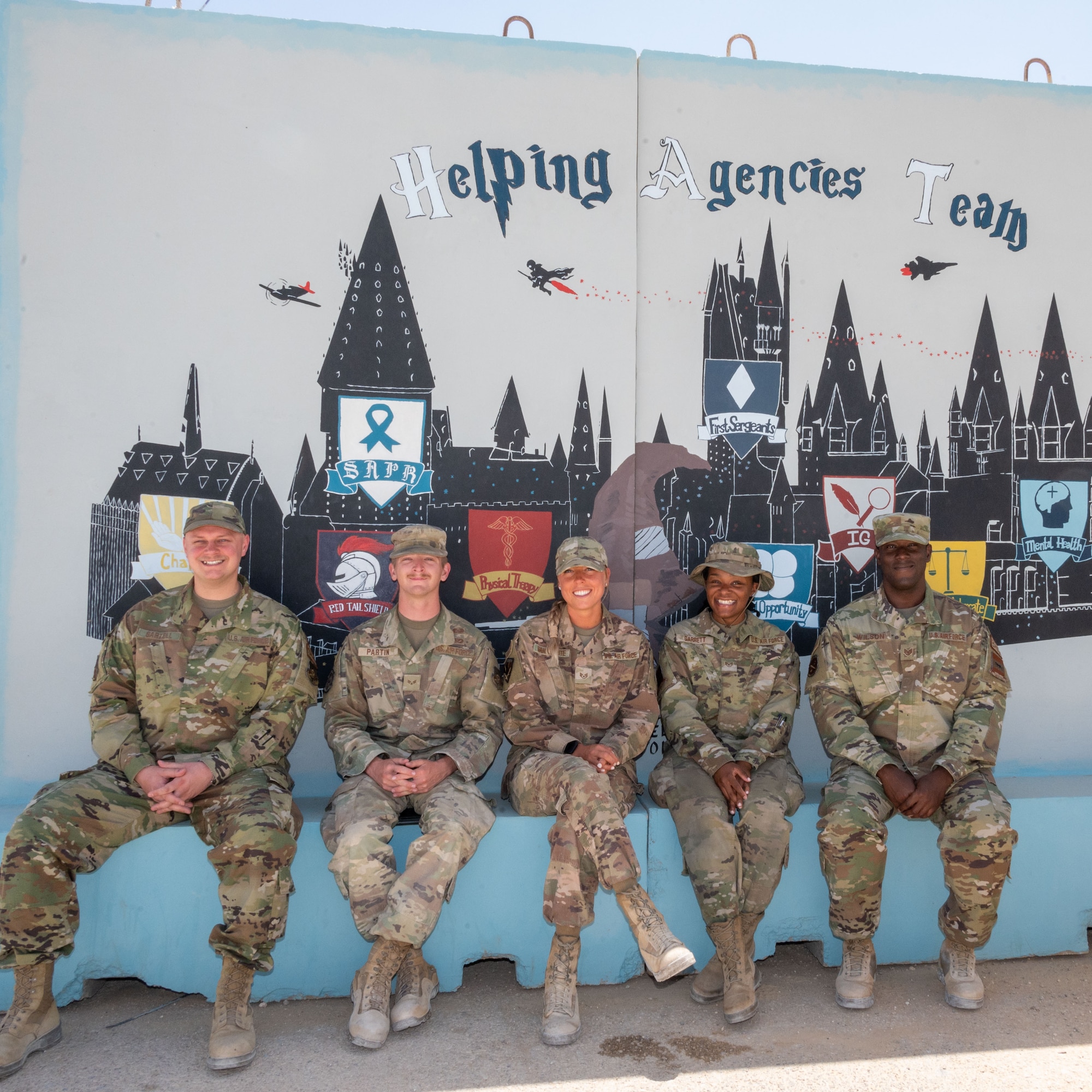 Red Tail Shield connects 332d Airmen to Helping Agencies Team