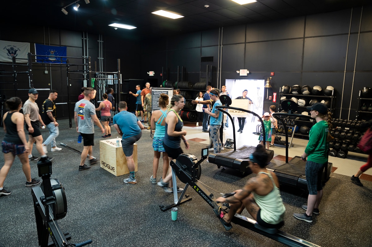 Osan celebrates all new functional fitness area opening Osan Air