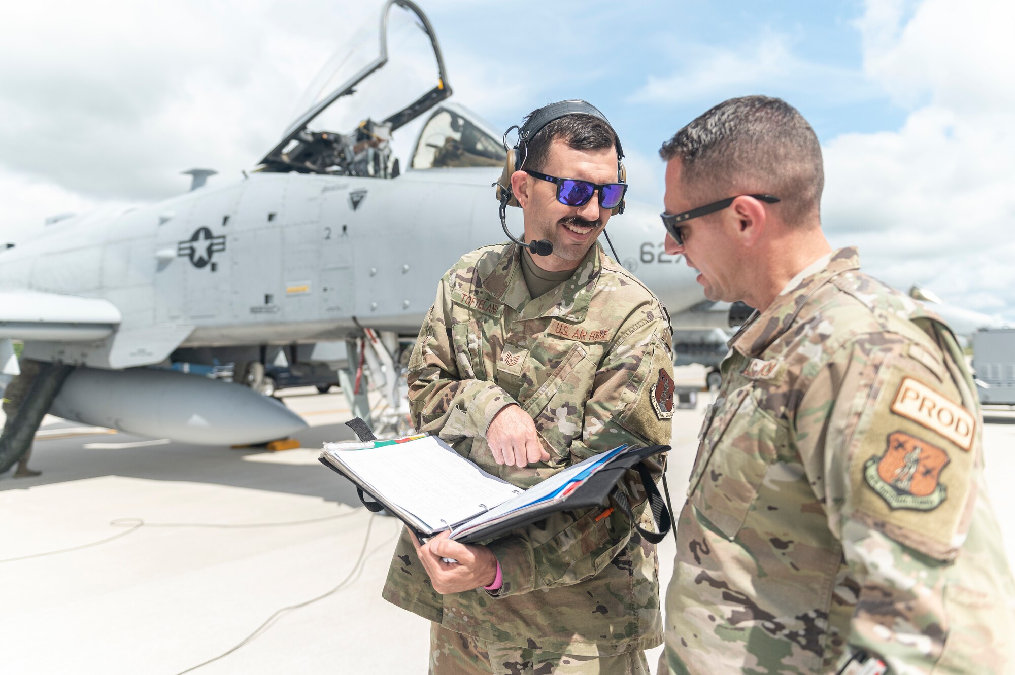 Airmen with the 124th Aircraft Maintenance Squadron launch, recover, and perform routine systems checks on the A-10 Thunderbolt II, June 7, 2022 at the Alpena Combat Readiness Training Center.