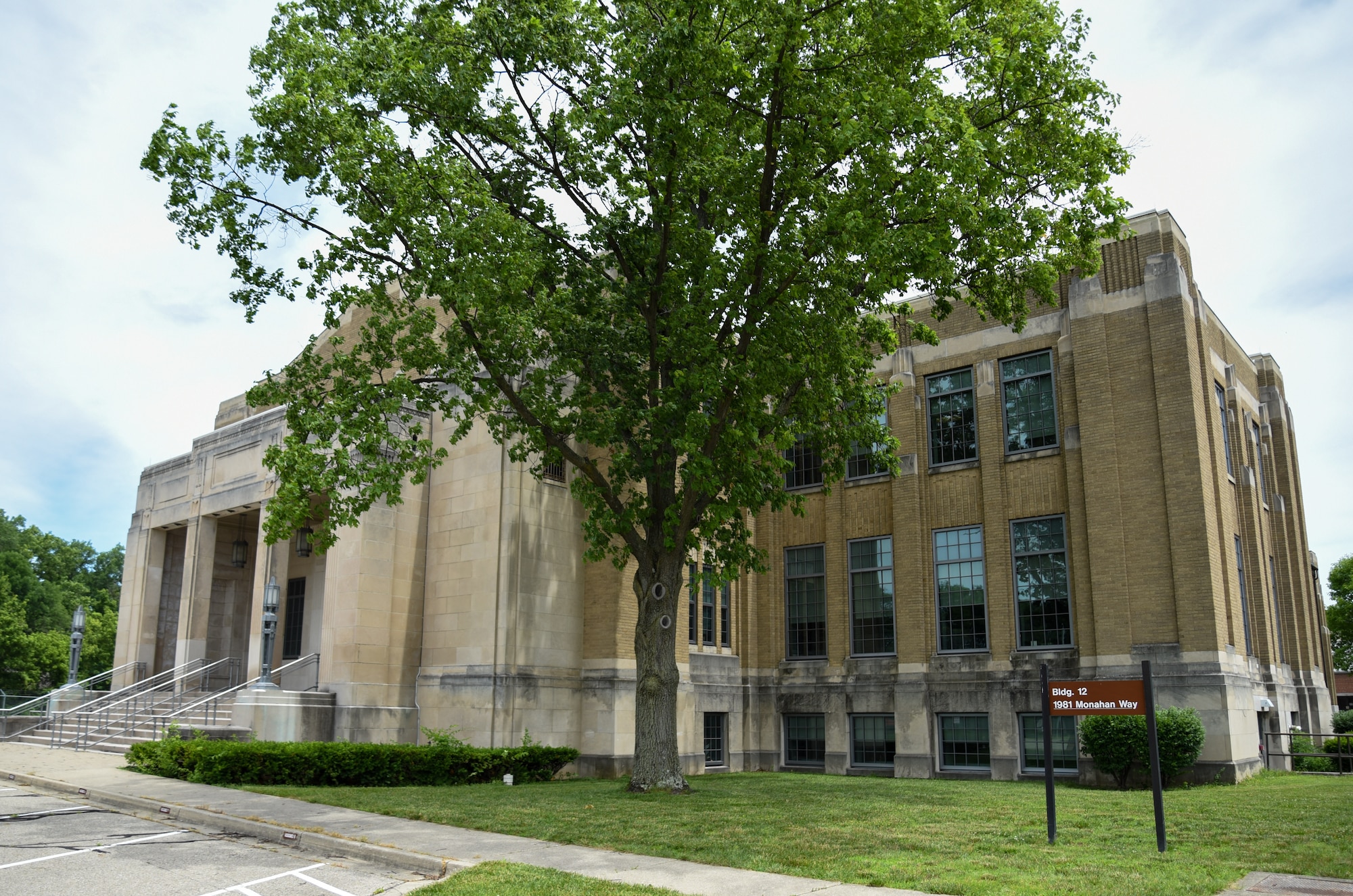 Monahan Way and Building 12 on Area B, Wright-Patterson Air Force Base, Ohio, are named for Lt. Gen. George Monahan Jr.