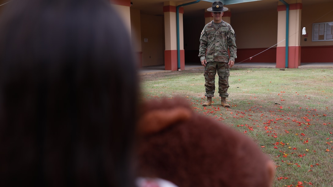 Army Reserve drill sergeants and fathers reflect on careers, parenting