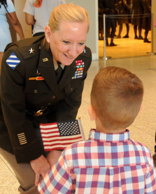 Army Reserve senior leader makes history at America’s birthplace