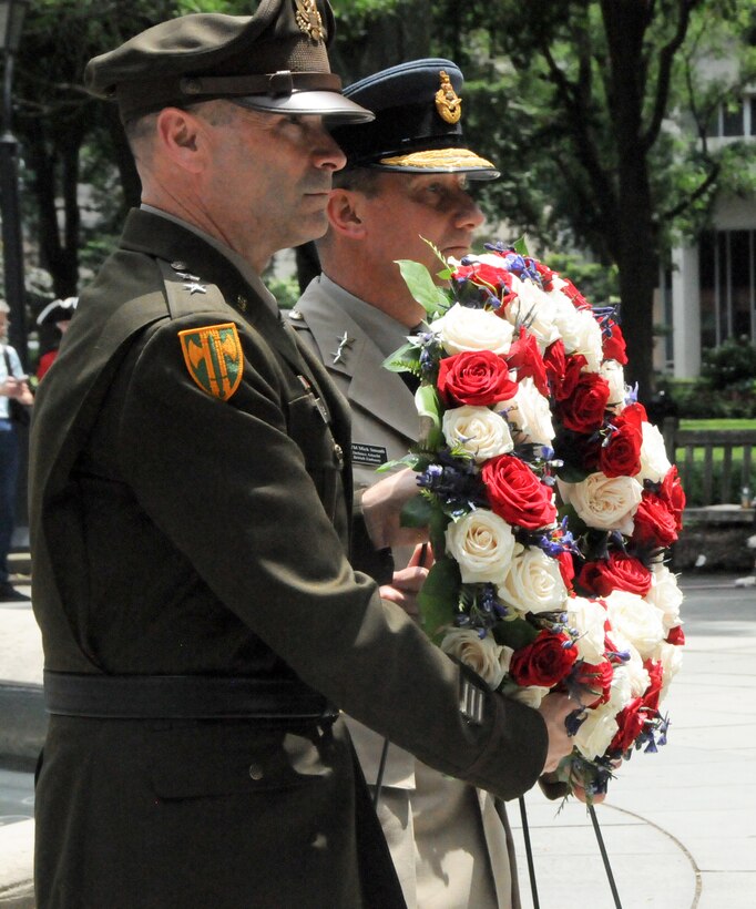 Army Reserve senior leader makes history at America’s birthplace