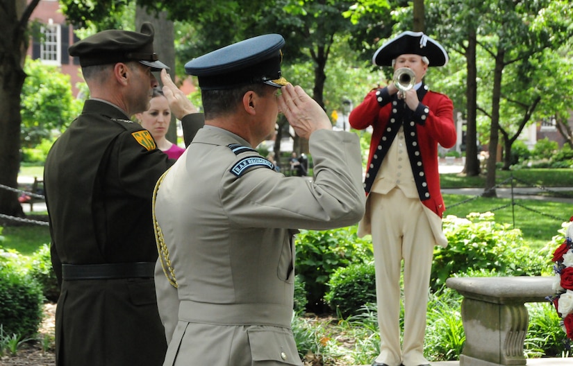 Army Reserve senior leader makes history at America’s birthplace