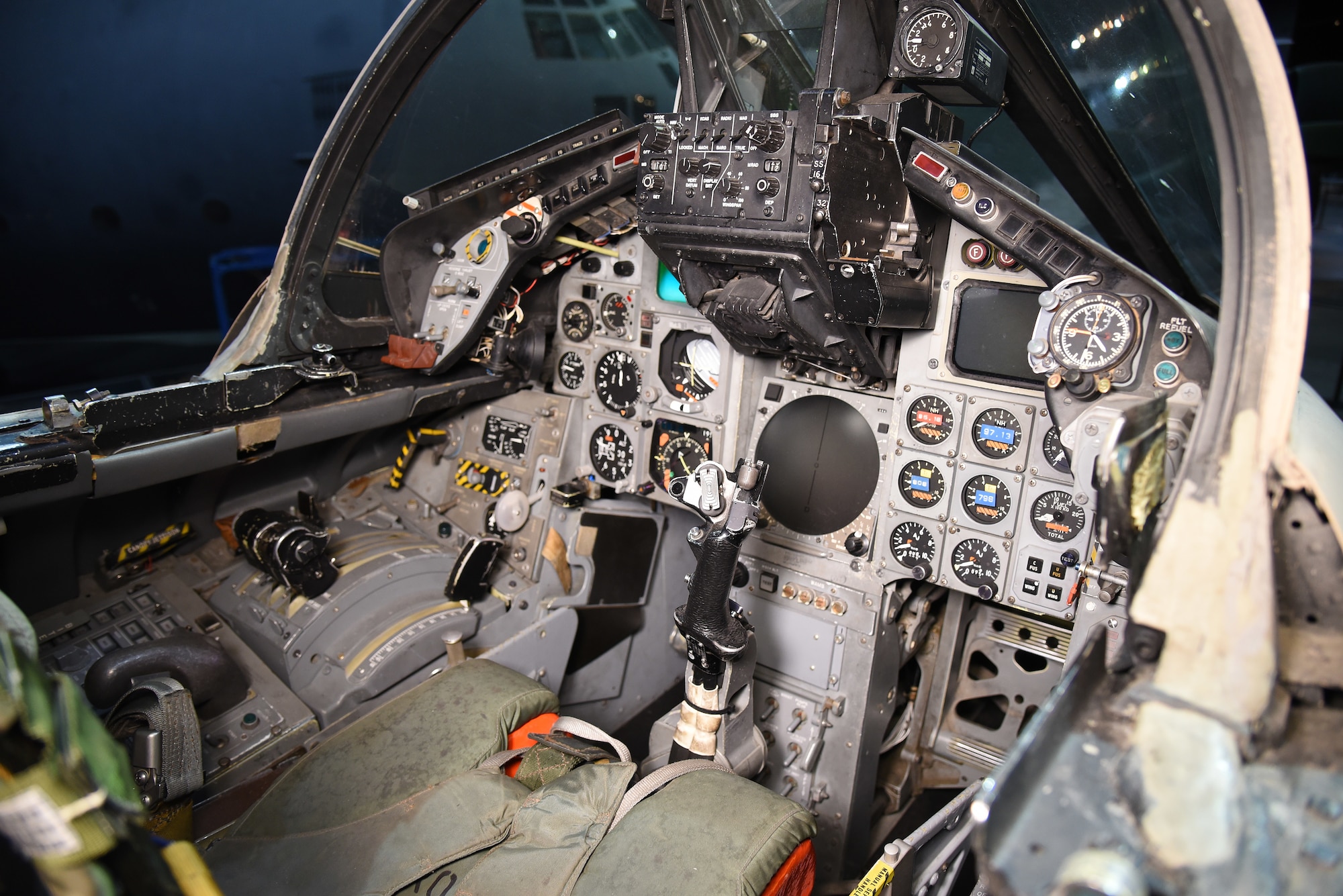 Panavia Tornado GR1 cockpit view.
