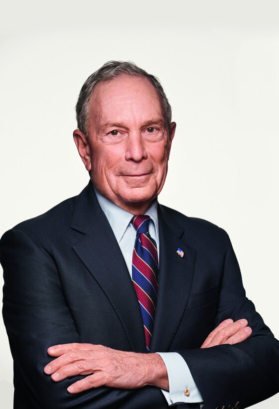 Headshot of Michael Bloomberg