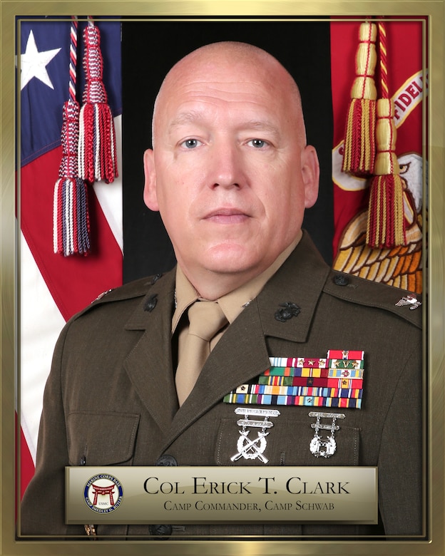 Colonel Erick T. Clark bio photo