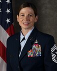 CMSgt. Tori Jones, Command Chief of the 5th Bomb Wing at Minot Air Force Base, N.D.