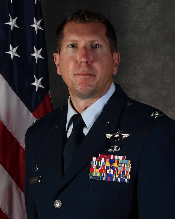 Col. Daniel Hoadley, Commander of the 5th Bomb Wing at Minot Air Force Base, N.D.