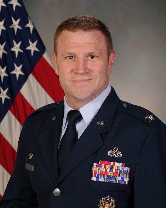 Col. Jeffrey Holland, 75th Air Base Wing Commander