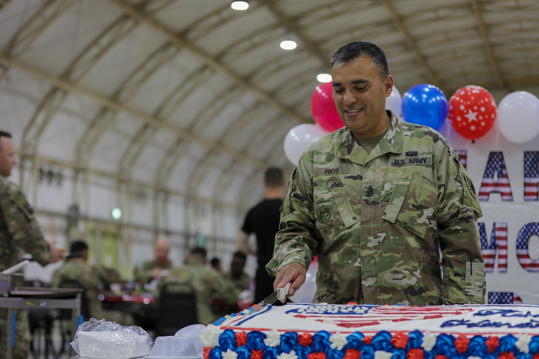 11th ECAB leaders honor fallen during Memorial Day ceremony at Camp Buehring