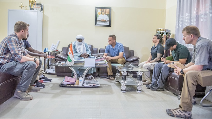 Civil affairs team fosters enduring partnership with Agadez, Niger