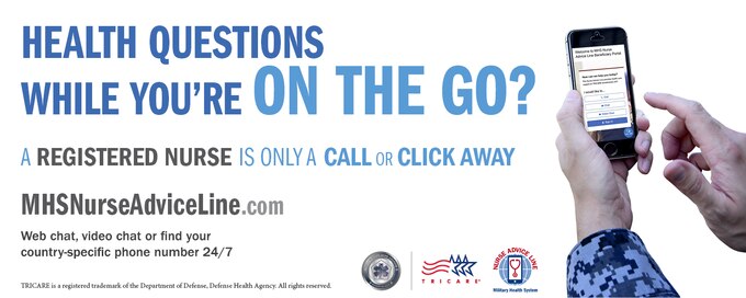 Traveling? Away from your PCM? The MHS Nurse Advice Line has got you covered!