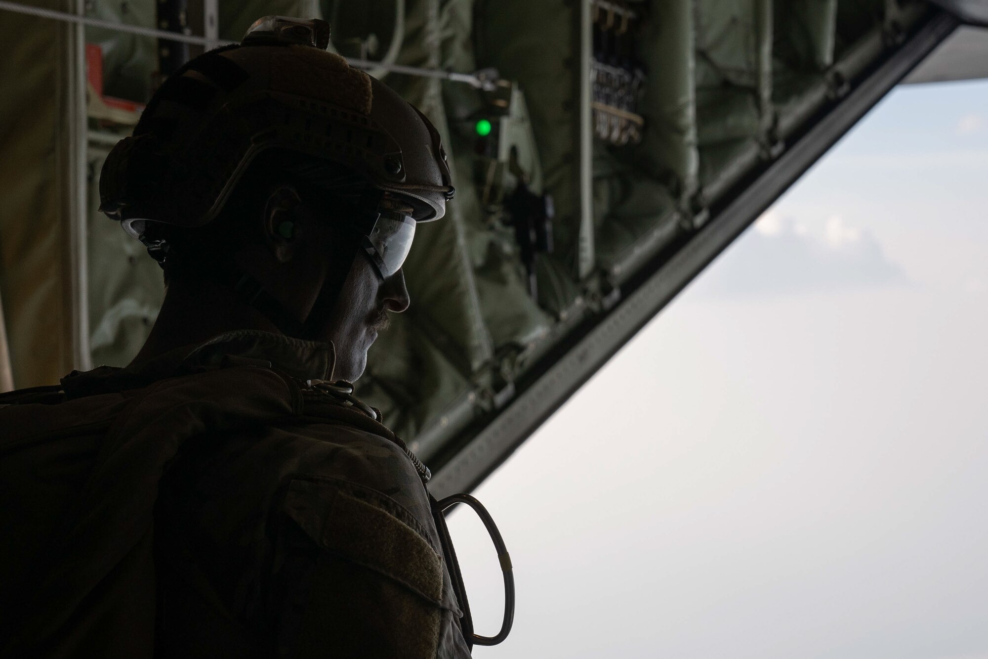 Paratroopers and Special Operations Unit conduct airborne operations