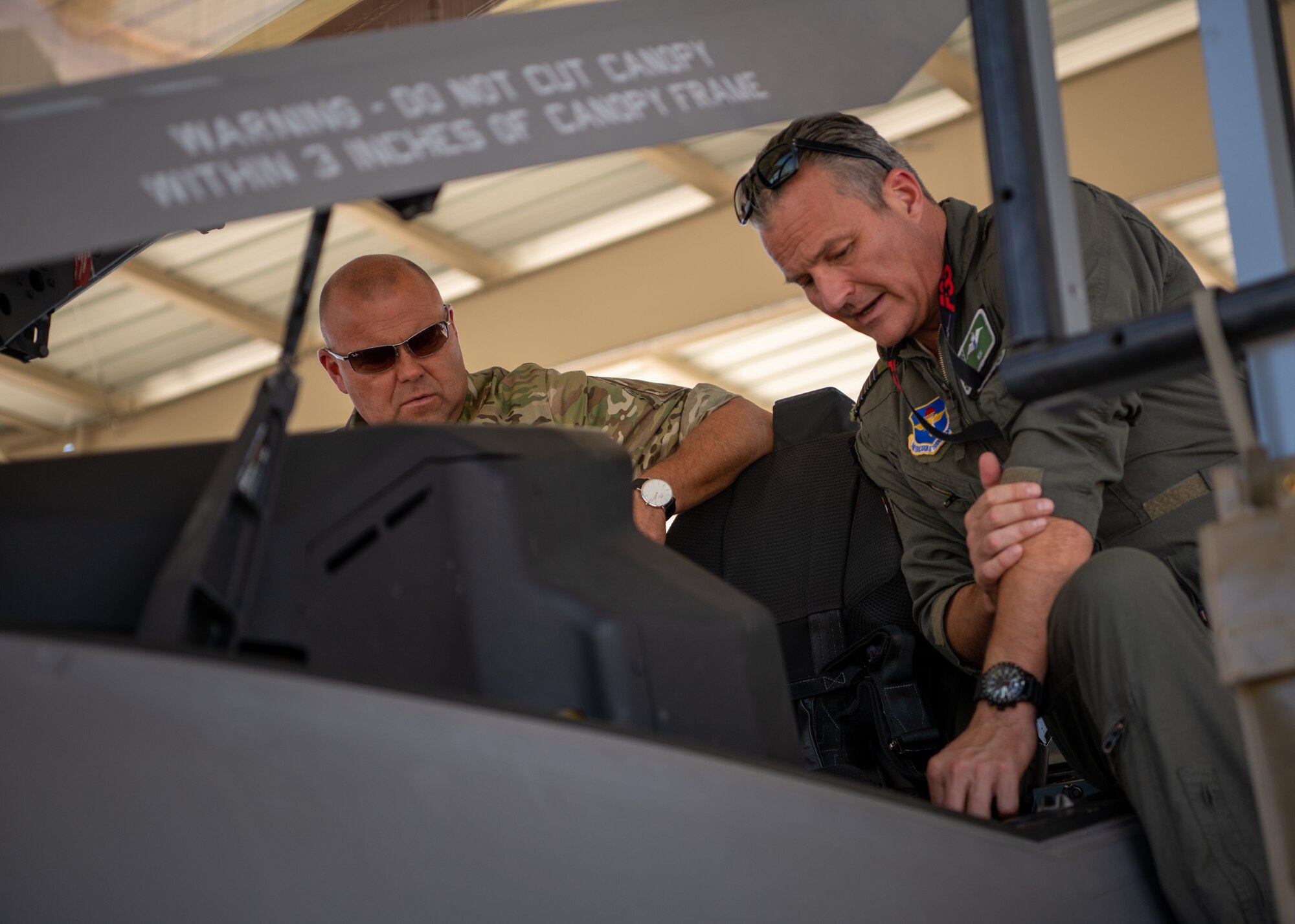 Royal Danish Air Force general visits Luke