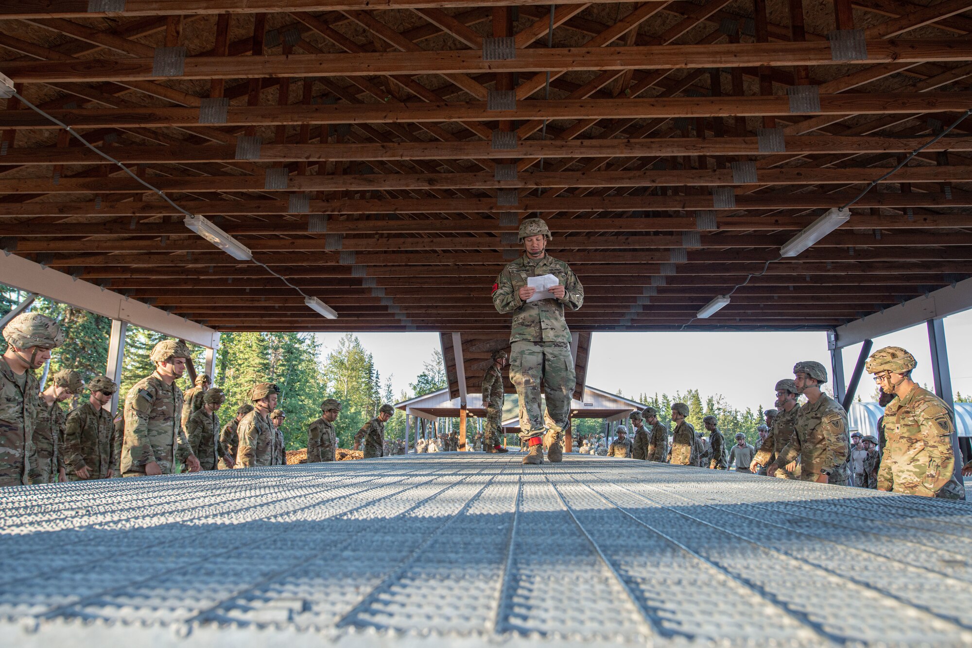 Paratrooper and Special Operations Unit jump