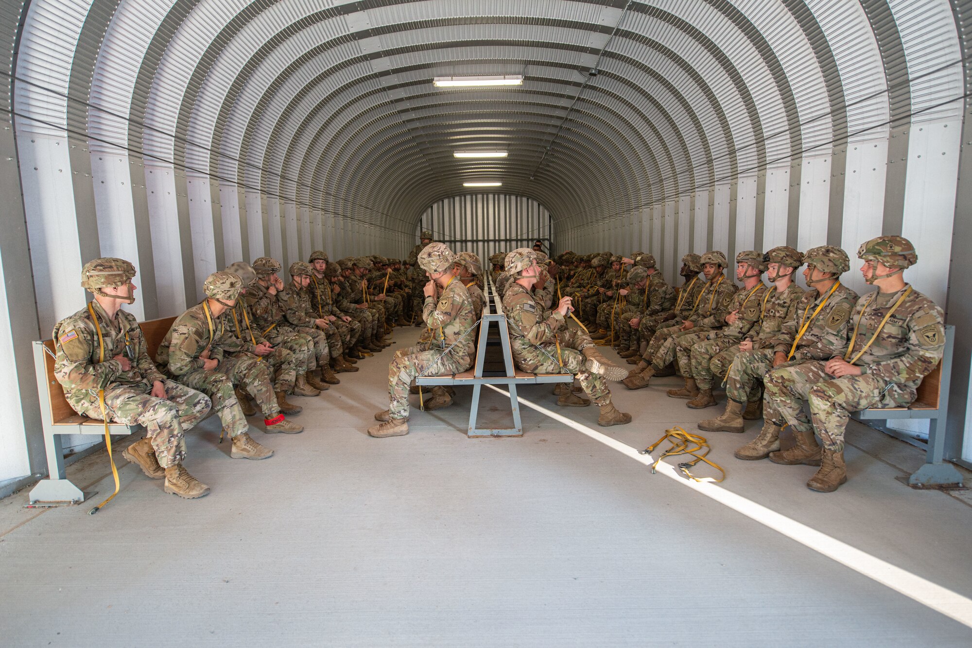 Paratrooper and Special Operations Unit jump