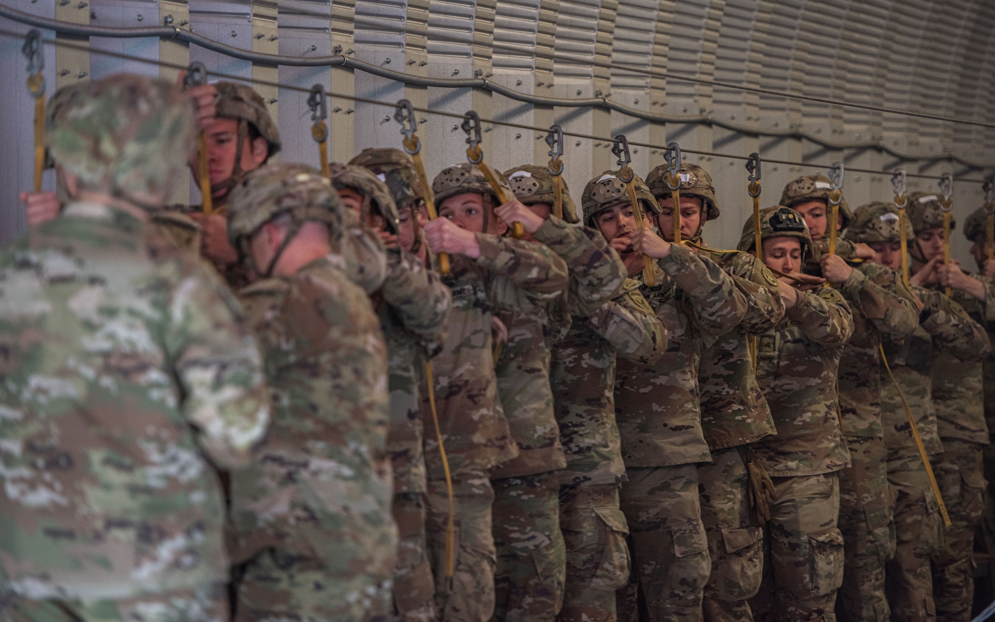 Paratrooper and Special Operations Unit jump
