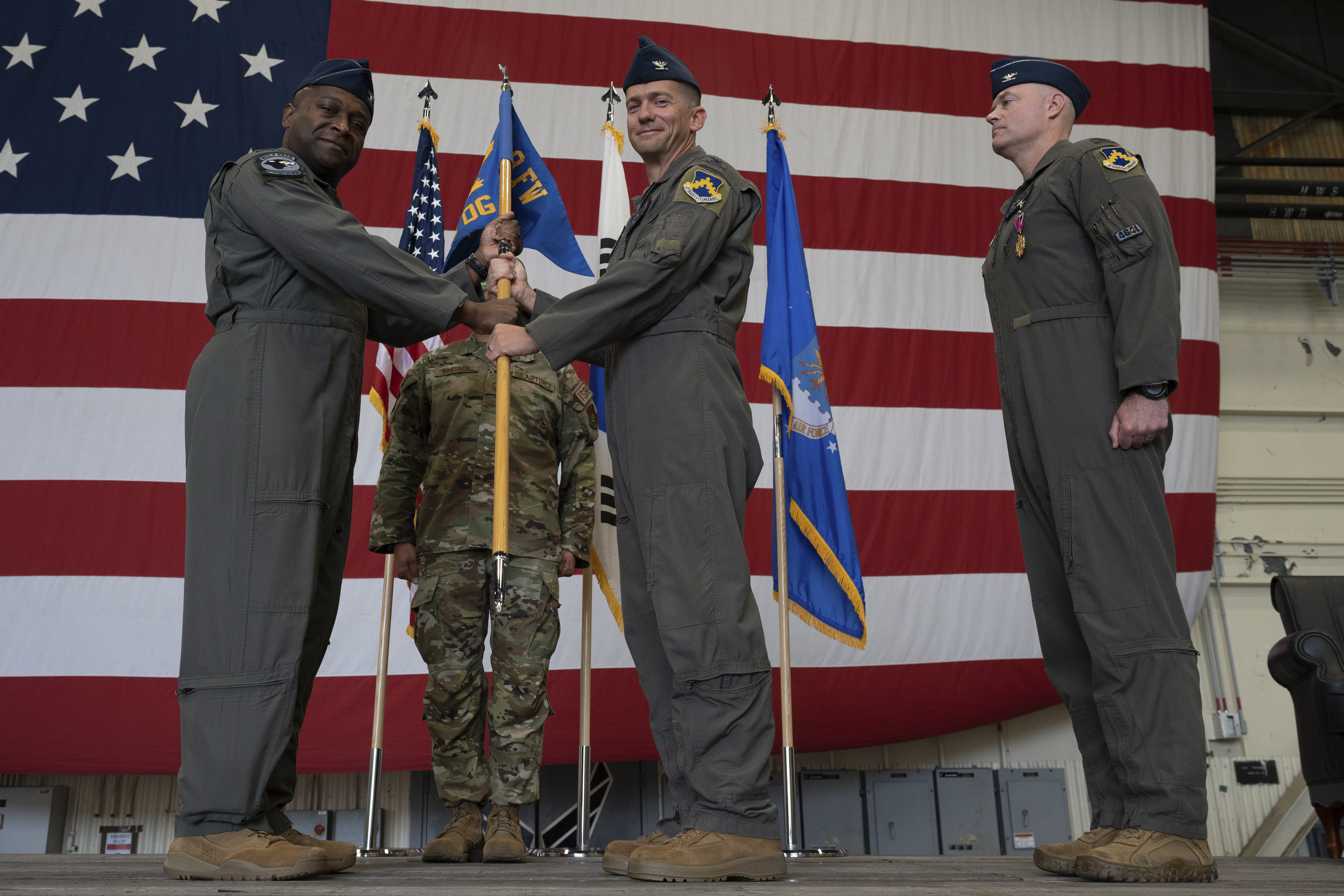 Wolf Pack Leadership Class of 2023 Assumes Command > 505th