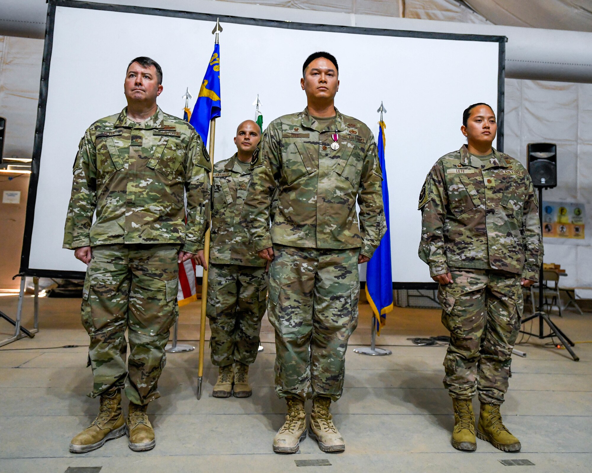 378th ELRS receives new commander